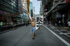 In Hong Kong, no endgame for chaotic protests