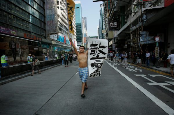 In Hong Kong, no endgame for chaotic protests