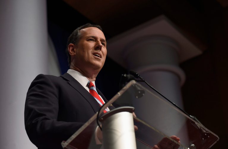 "They don't see Barack Obama as an enemy. They see him in many respects, the policies he's put forward, as an ally because the Obama policy is to contain ISIS," Rick Santorum argued.