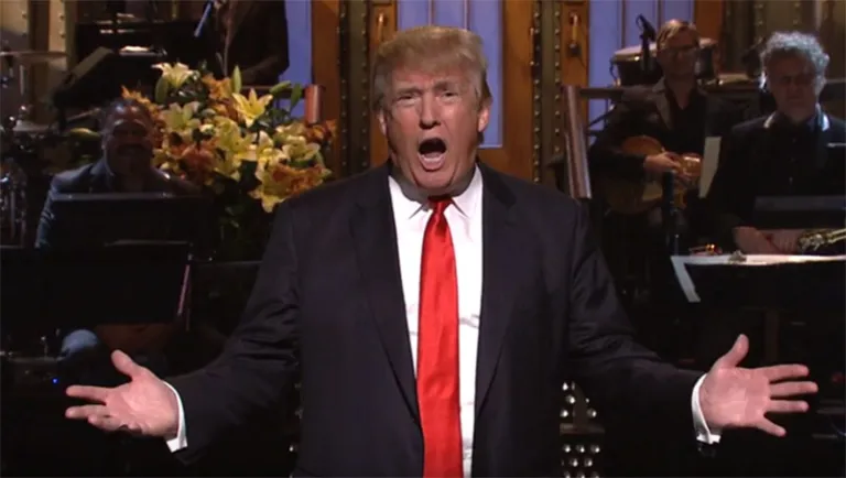 Despite his criticism of the show's recent political endeavors, Donald Trump has been an 