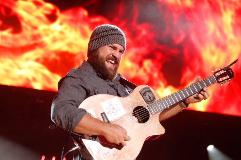   FILE - This June 9, 2012 file photo shows Zac Brown performing during the CMA Fan Fest, in Nashville, Tenn. The Grammy-winning country group will be doing a special on-field performance at Kauffman Stadium in Kansas City ahead of the Home Run Derby on July 9. ( Photo by/Wade Payne/Invision/AP, File)  