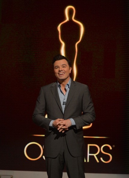 BEVERLY HILLS, CA - JANUARY 10: Host Seth MacFarlane announces the nominees at the 85th Academy Awards Nominations Announcement at the AMPAS Samuel Goldwyn Theater on January 10, 2013 in Beverly Hills, California.  (Photo by Kevin Winter/Getty Images)