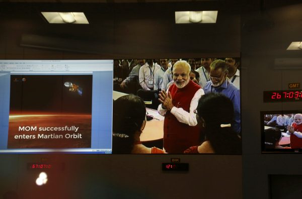 India successfully puts spacecraft in Mars’ orbit