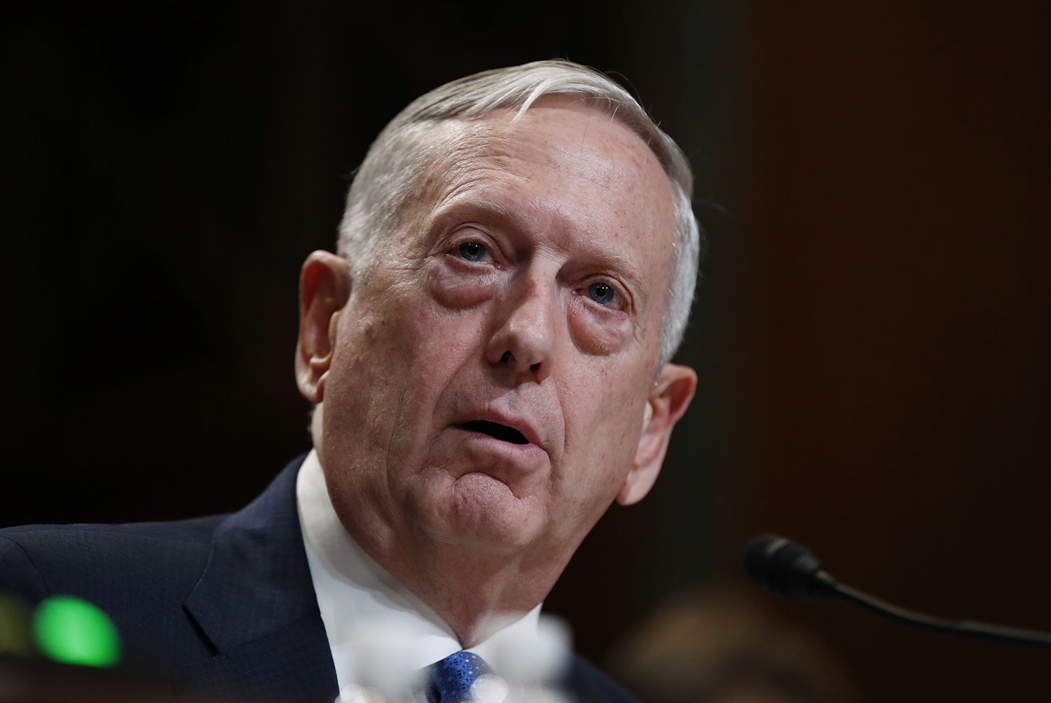 In London, Defense Secretary Jim Mattis takes aim at Moscow