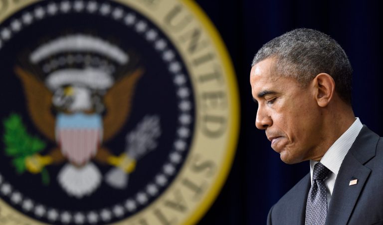 Obama is expected to spend next week developing an executive order on expanding background checks for purchases at gun shows. (AP file photo/Susan Walsh)