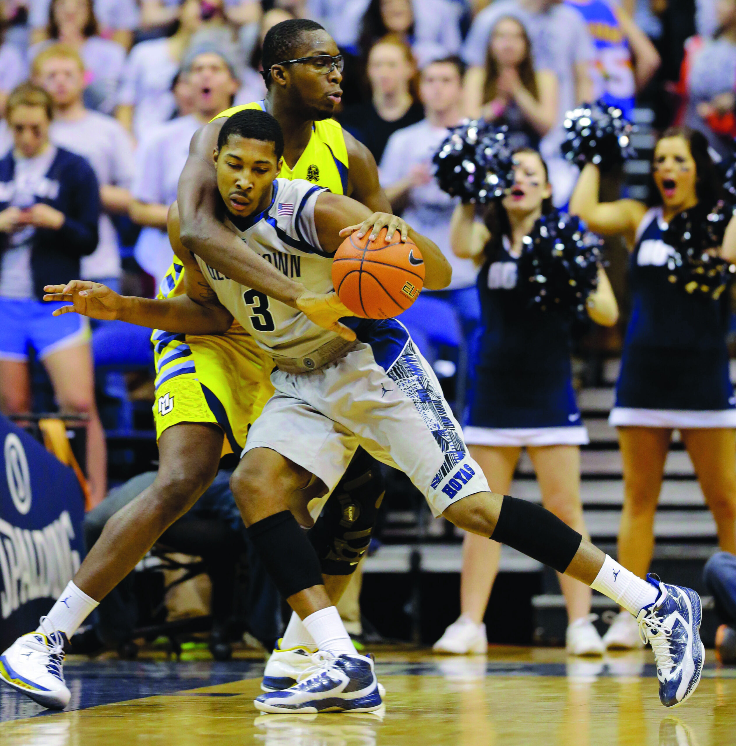 Mikael Hopkins is rebounding in big way for Georgetown