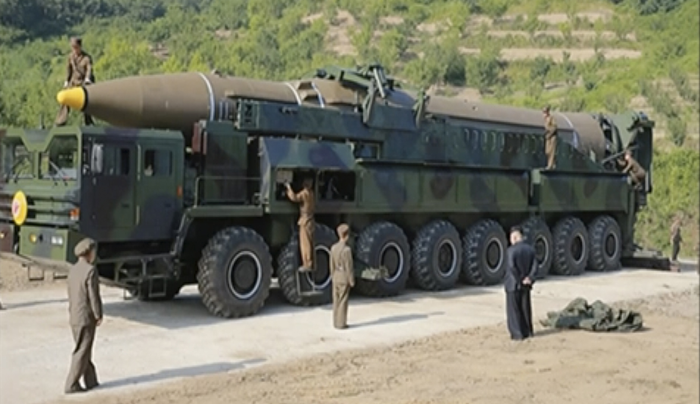North Korea claims to test missile that could hit US