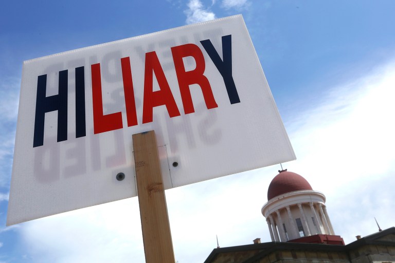 For all the unpleasantness between Donald Trump and the press, it's not much friendlier on the other side of the aisle. (AP Photo)