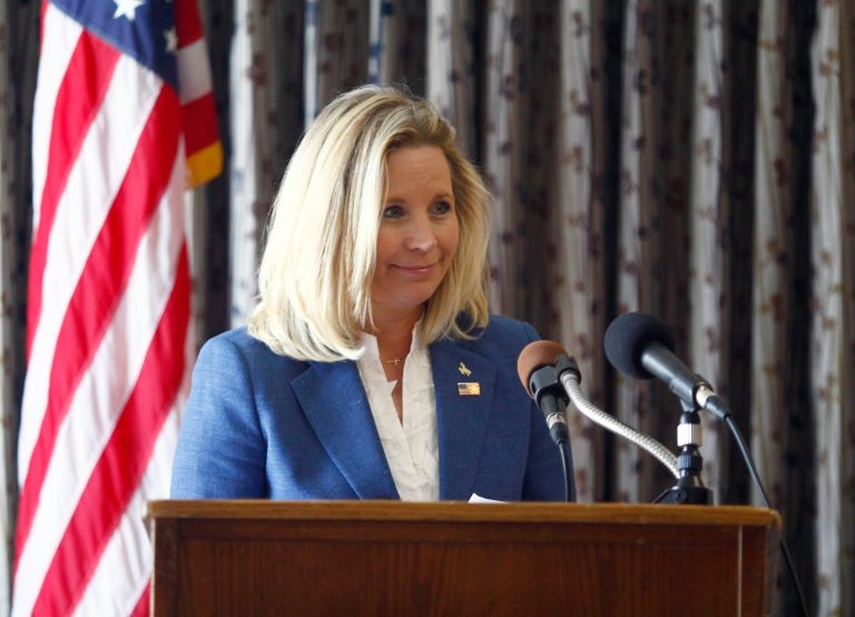 Liz Cheney has decided to drop her primary challenge to Sen. Mike Enzi, R-Wyo., citing health concerns in her family. (AP/Matt Young)