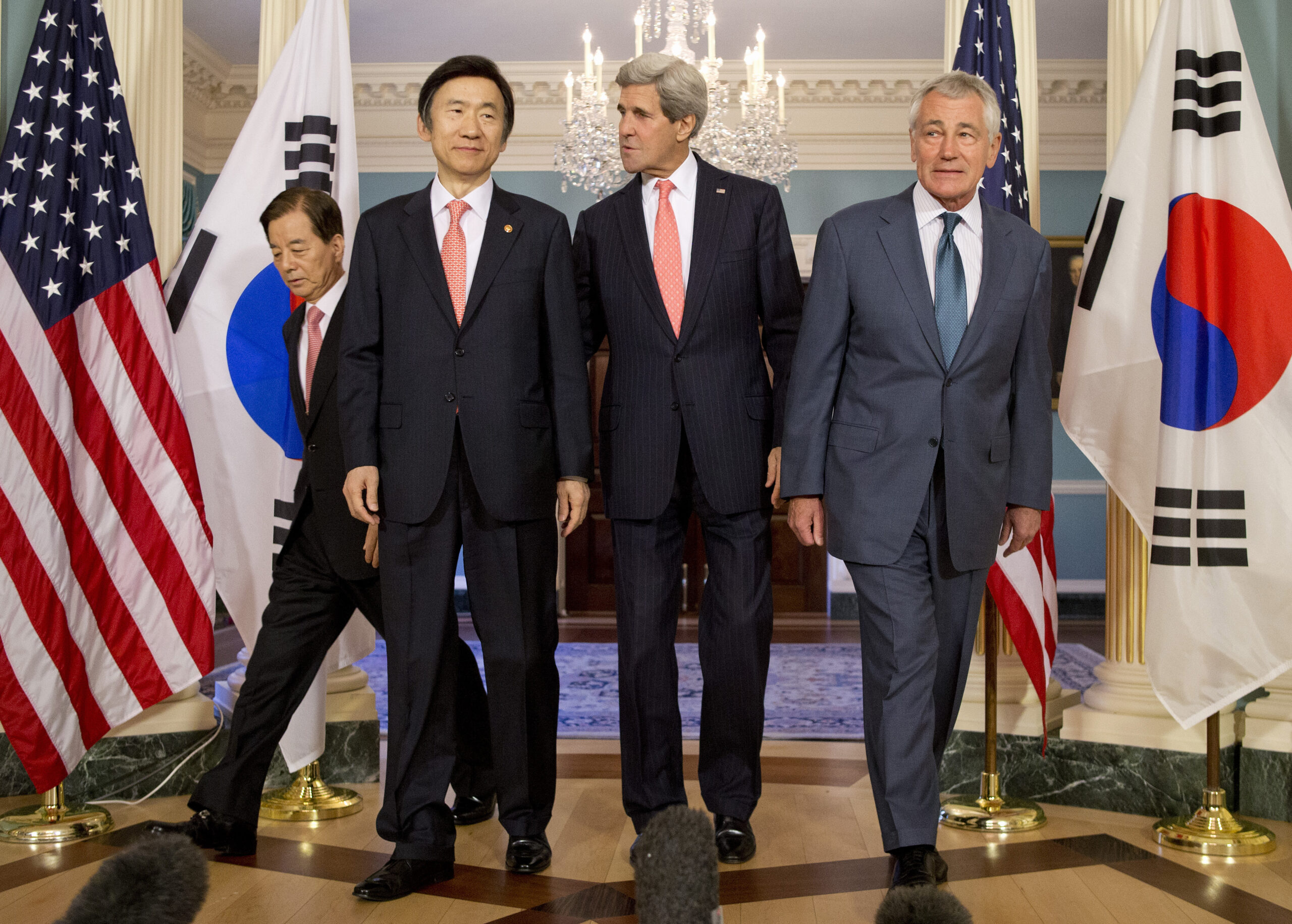 U.S. and S. Korea exchange help globally