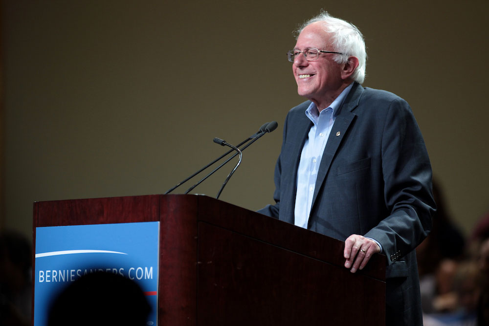 Bernie Hints He’s Seeking VP Nomination