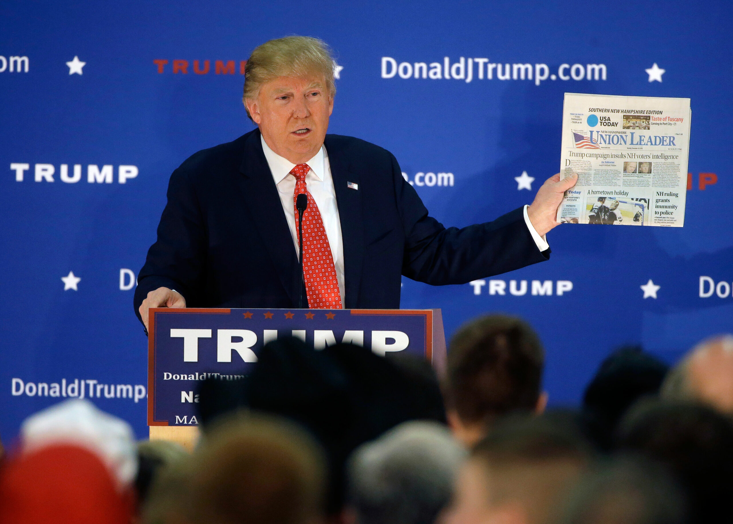 Media sniping after newspaper dropped from GOP debate