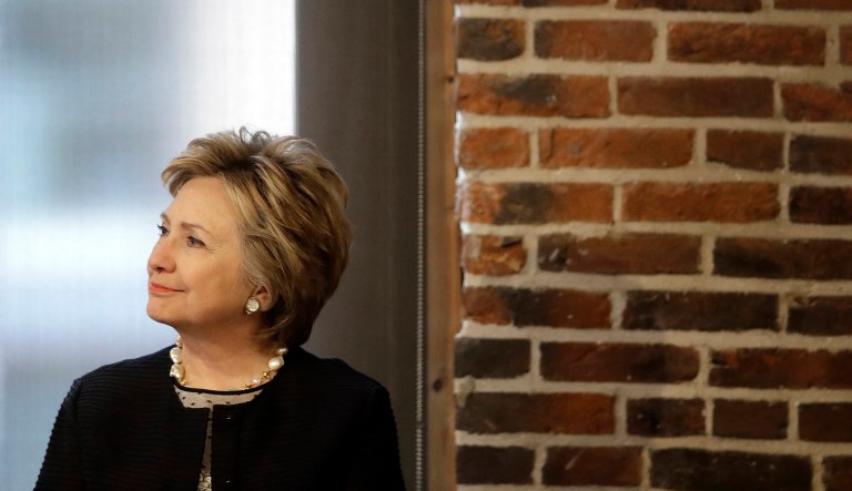 Former Democratic presidential nominee Hillary Clinton is reportedly in talks to return to academia. (AP Photo/Patrick Semansky)