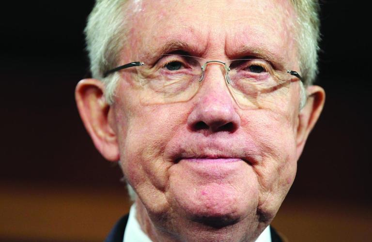 Senate Majority Leader Harry Reid of Nevada used procedural legerdemain to obliterate minority rights in the upper chamber to avoid an embarrassing vote Thursday.
