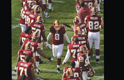 Pablo Martinez Monsivais/AP
The Washington Redskins'offense is ranked 17th in the NFL, including 31st in rushing and 12th in passing.
