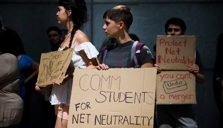 All providers today support an Internet that ensures transparency and equality, i.e., net neutrality. (AP Photo/Matt Rourke)