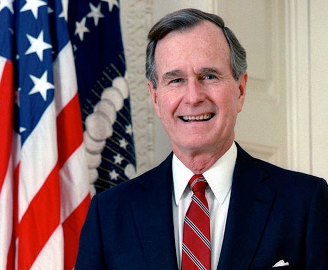 In 1994, there was a ‘George Bush’ rodeo clown dummy
