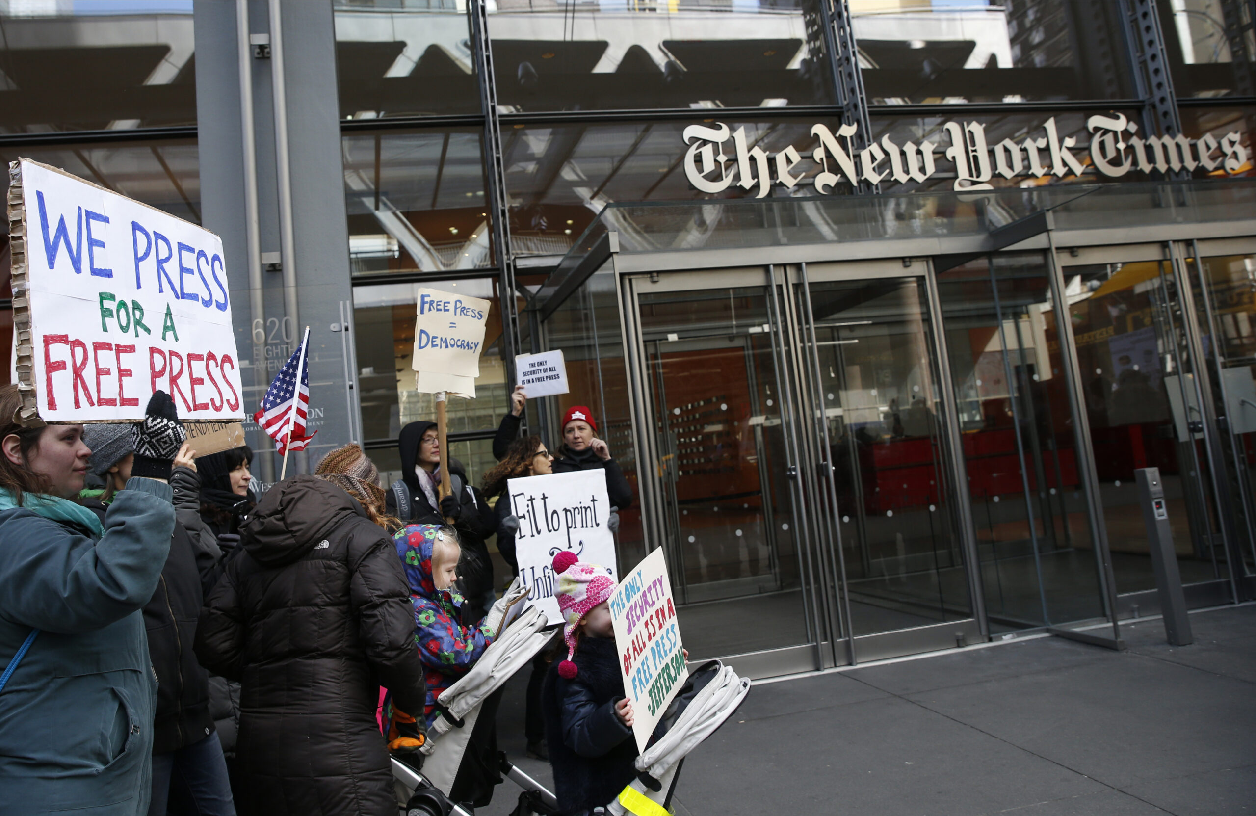 Trump’s campaign committee supported the ‘failing’ New York Times