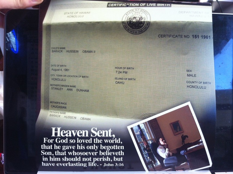 From Birthers to Virgin Birthers