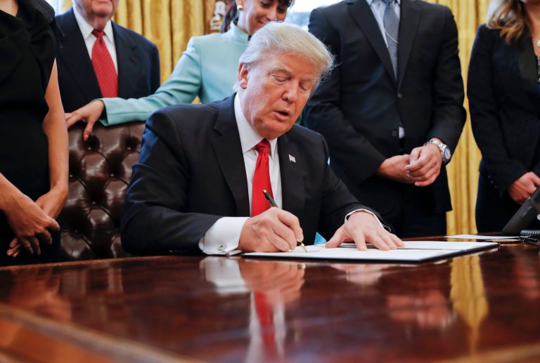 President Trump's latest executive order targets regulations. (AP Photo/Pablo Martinez Monsivais)