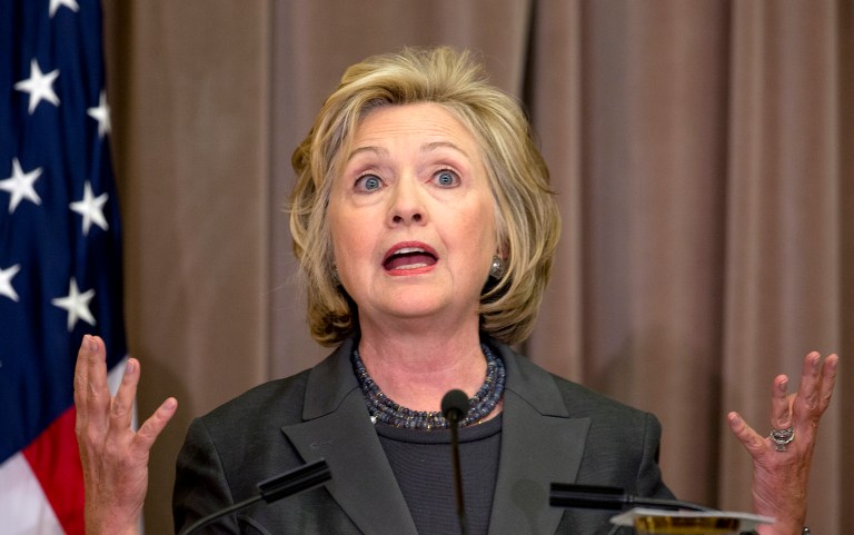 Hillary Clinton's use of a private email server remains under investigation by the FBI. (AP Photo/Carolyn Kaster)