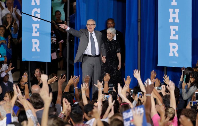 Masto held a Senate seat for the Democrats in Nevada, denying Republicans a rare pickup opportunity. (AP Photo/John Locher)