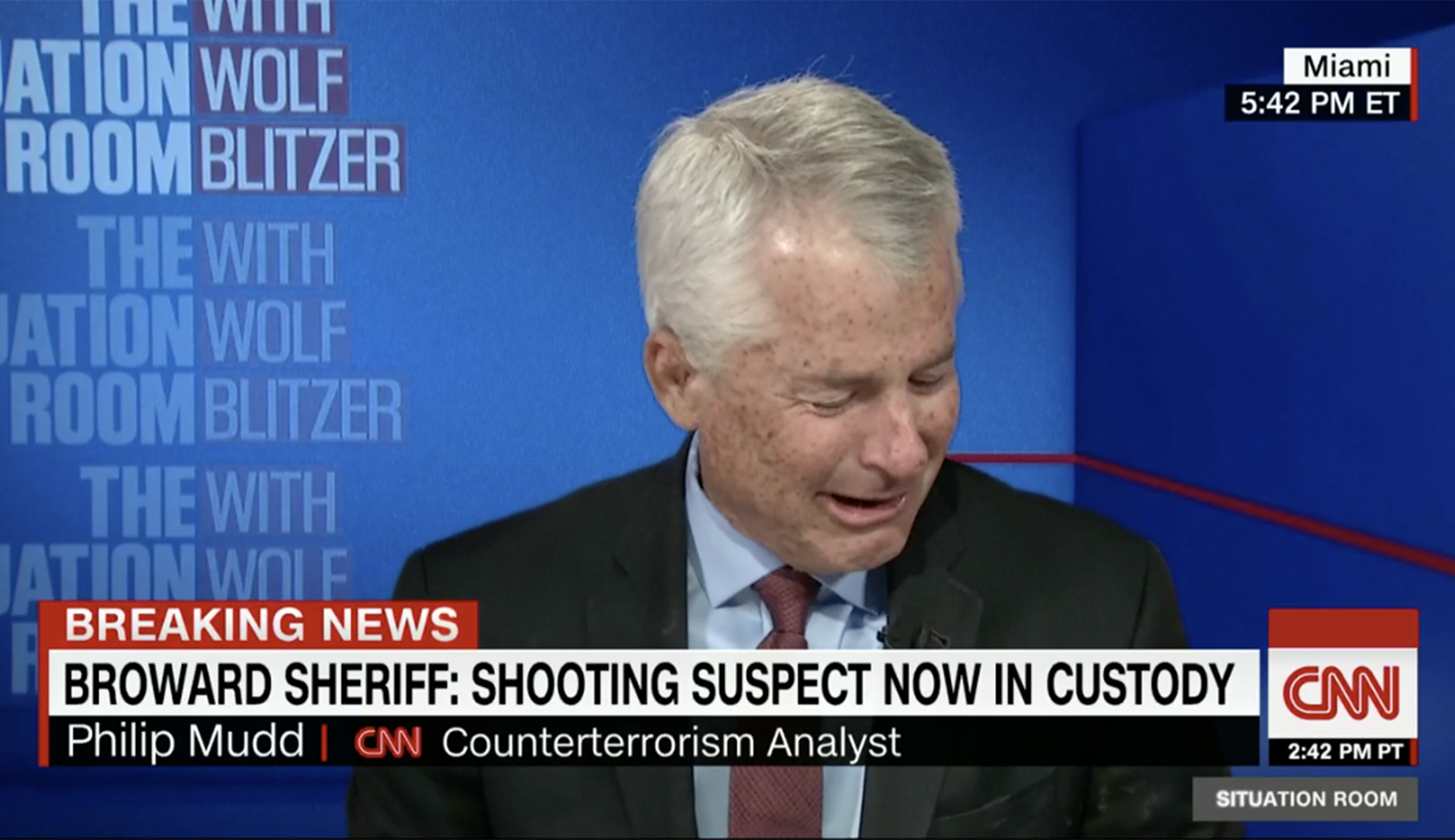CNN analyst breaks down on-air in aftermath of Florida shooting