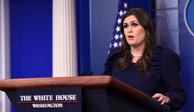 White House press secretary Sarah Sanders said there are no recordings of President Trump's phone call with the widow of a U.S. Army soldier who was killed in Niger. Controversy surrounding Trump's call with began last night when Rep. Frederica Wilson, D-Fla., said the president told the widow her husband 