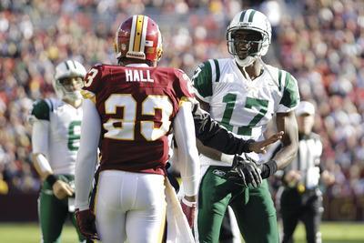 Rob Carr/Getty Images
Washington Redskins cornerback DeAngelo Hall has had some critical mistakes this season.
