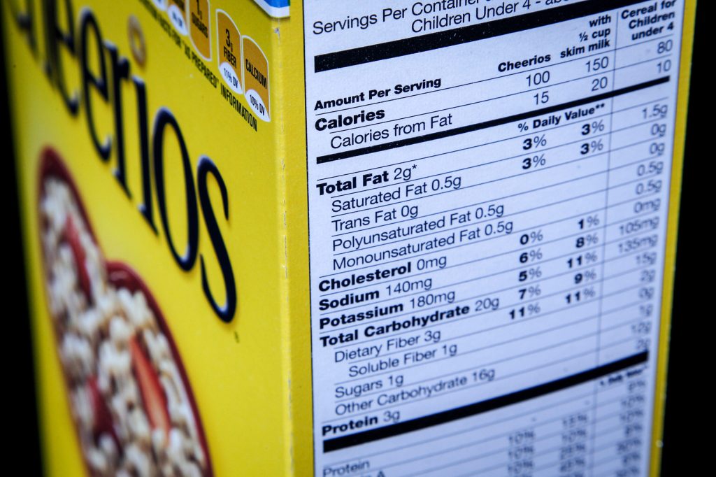 FDA to revise nutrition facts label