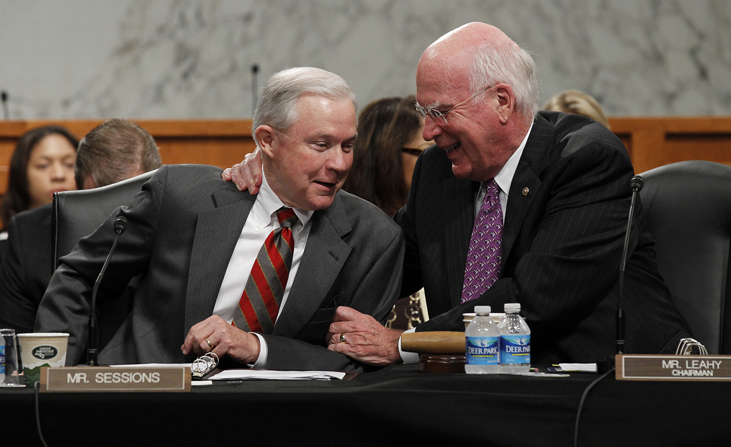 Which Jeff Sessions is Sen. Patrick Leahy referring to?