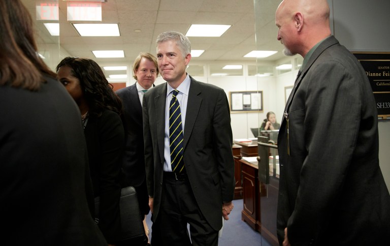 Their chief complaint is that Gorsuch hasn't put in enough effort. (AP Photo/J. Scott Applewhite)