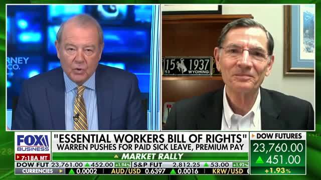 John Barrasso: Elizabeth Warren trying to hold workers’ paychecks ‘hostage at gunpoint’