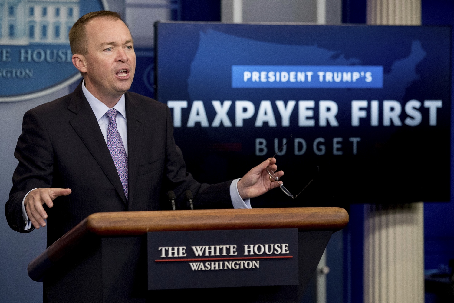 Mulvaney: Trump not kicking needy off safety net programs