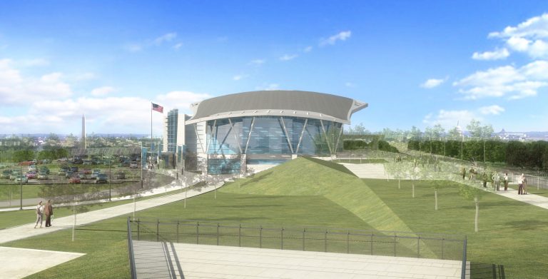 Rendering of a proposed $80 million swimming complex in Arlington (Courtesy of Arlington County)