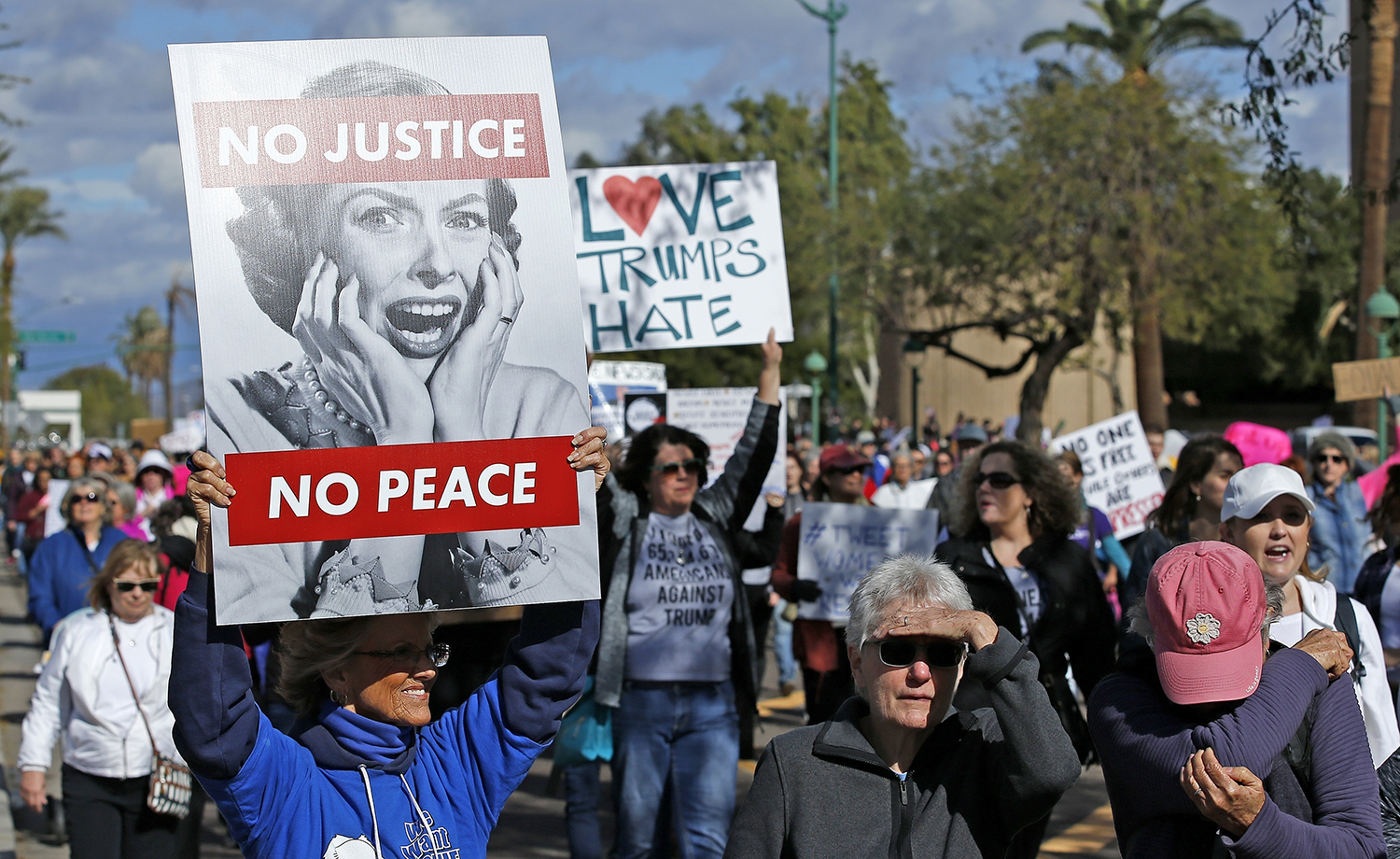 Striking female teachers in North Carolina undermine their own point