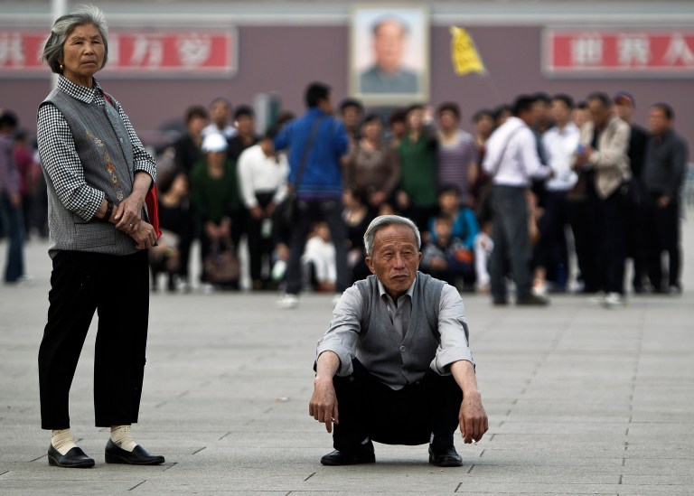 There is more than one unintended consequence of China's one-child policy. (AP Photo/Andy Wong)