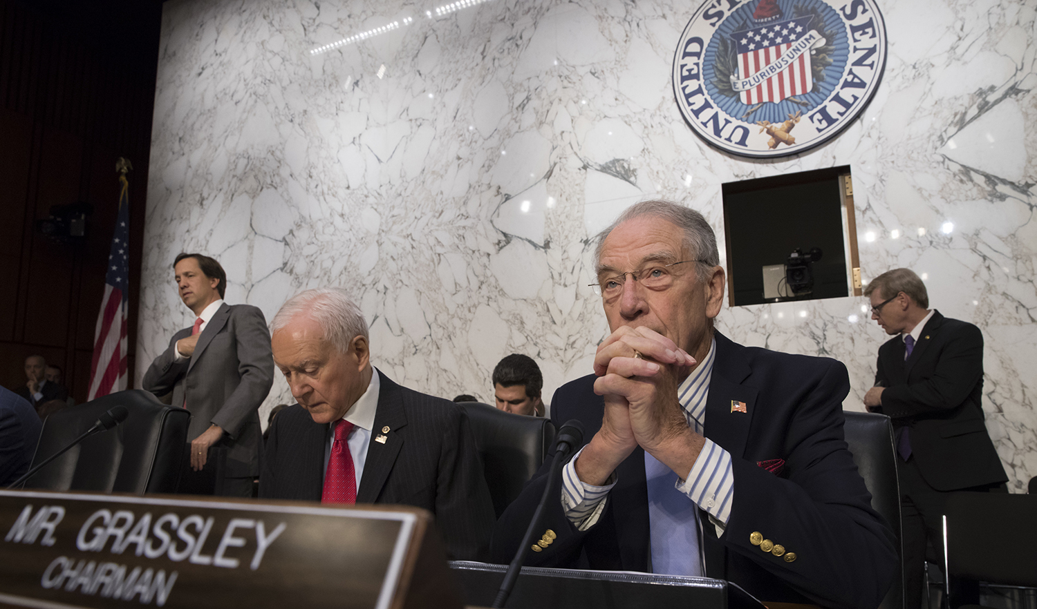Chuck Grassley will order committee vote on releasing testimony on Trump dossier