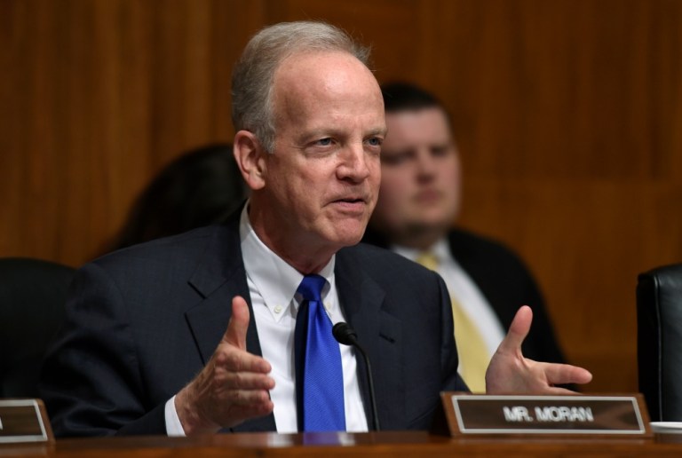 Jerry Moran's comment suggests that the Democratic messaging of 