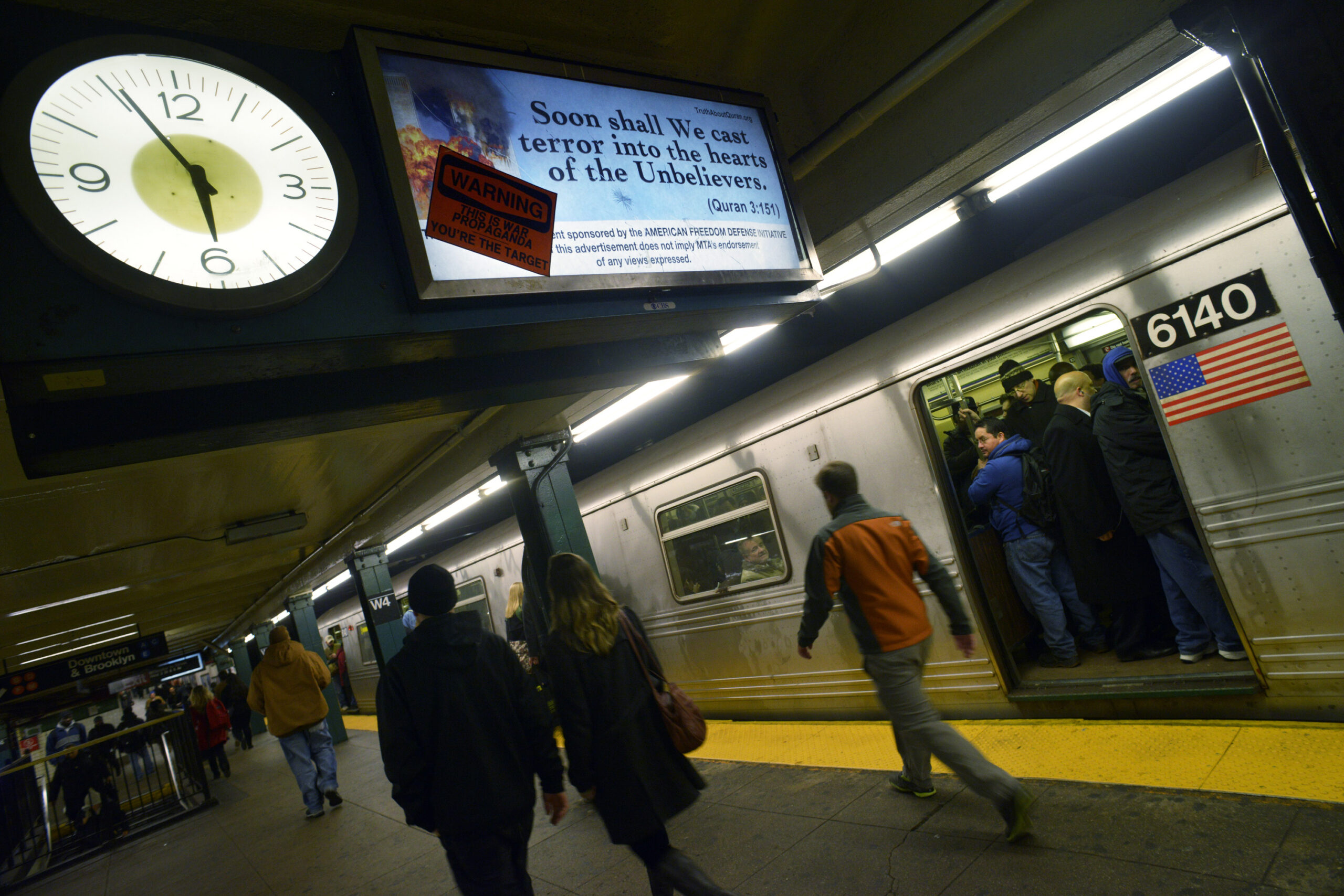 ‘Killing Jews’ signs coming to New York transit
