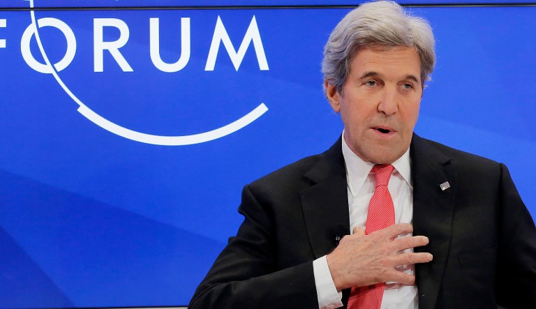 Kerry said there's no chance Trump will find a better deal out there. (AP Photo/Michel Euler)