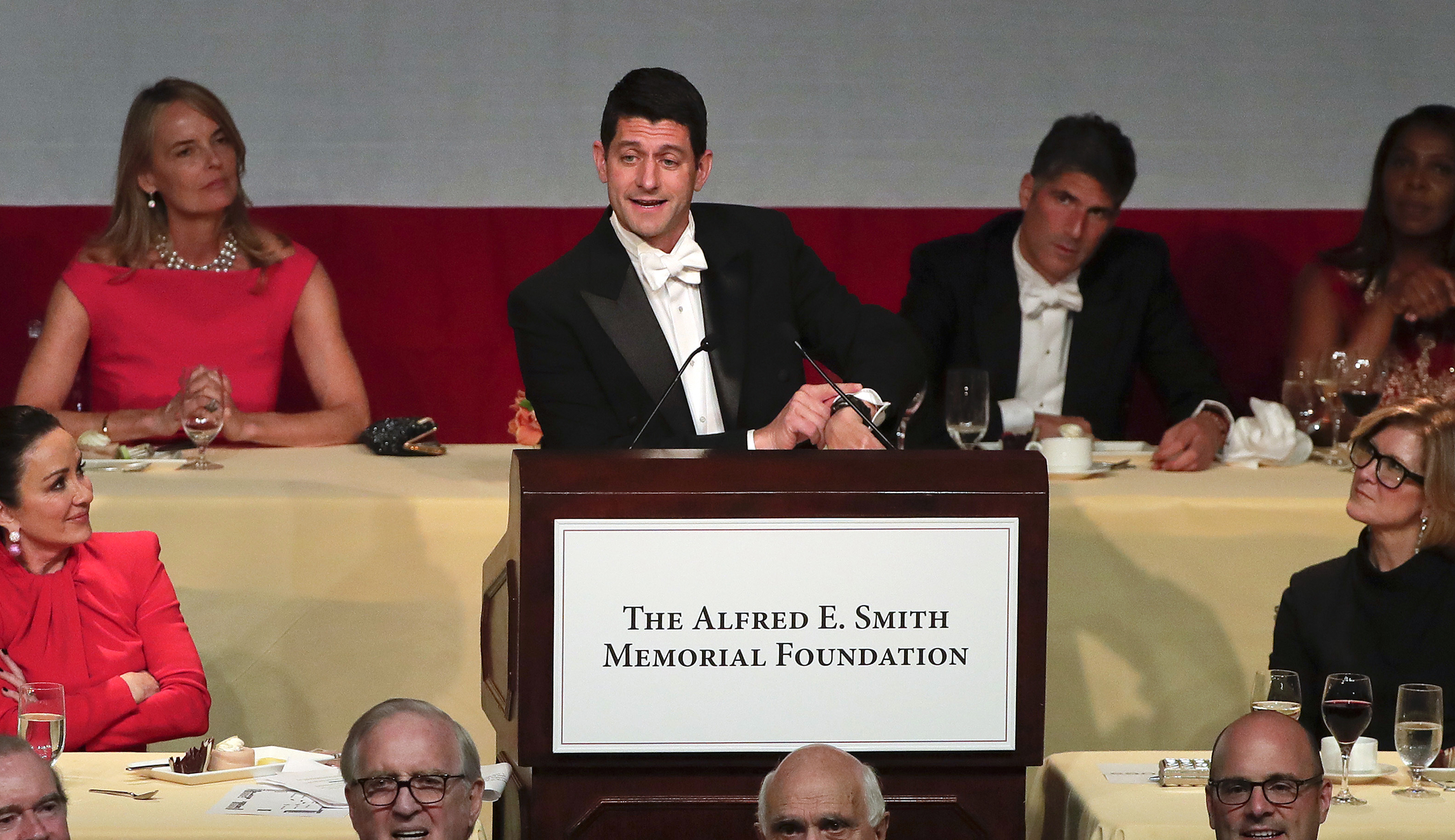 House Speaker Paul Ryan’s best jokes from the Al Smith dinner