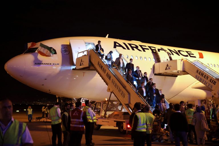 An economics professor was accused of being a terrorist for doing math on a plane. (AP Photo/Vahid Salemi)