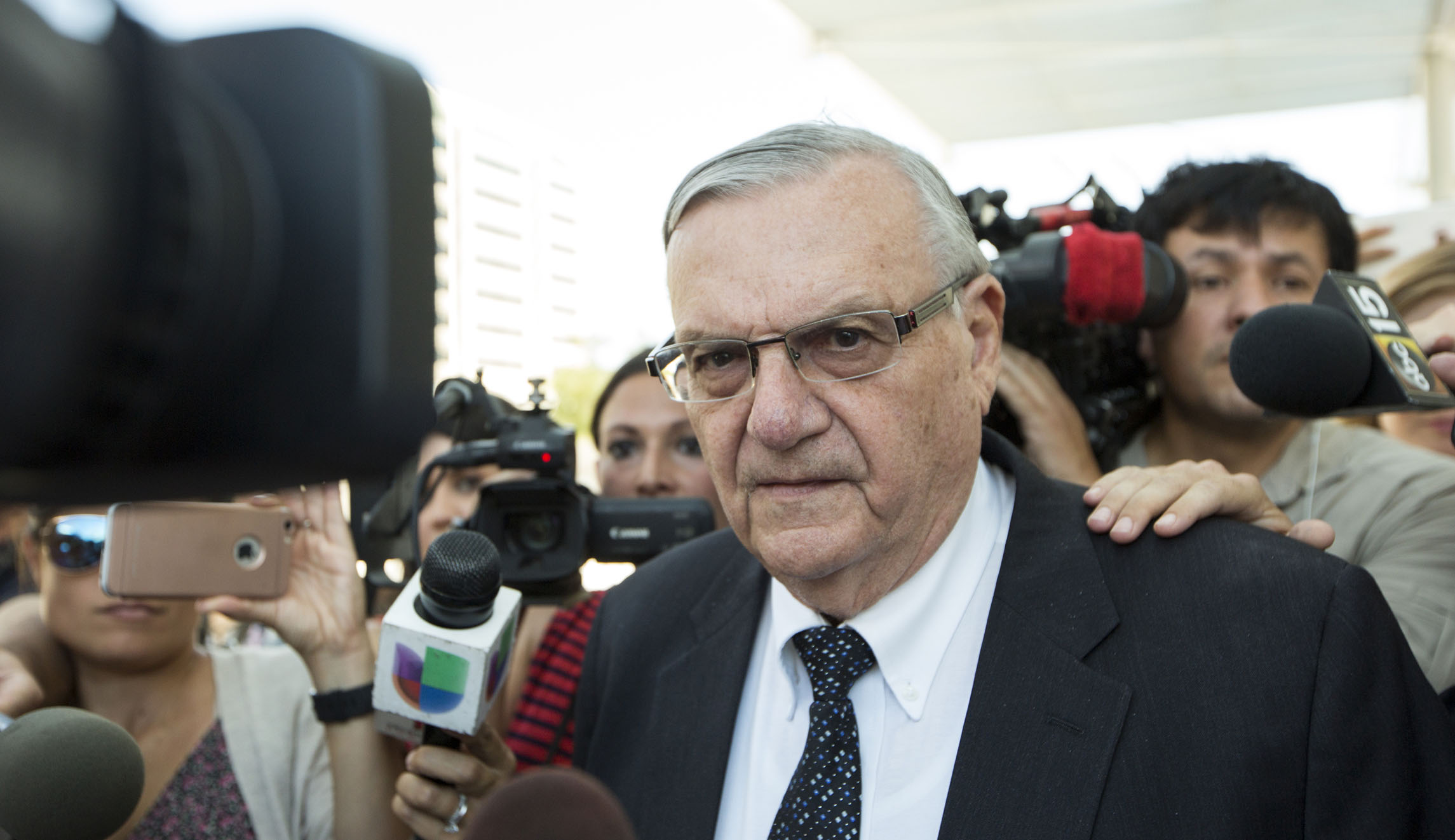 Joe Arpaio says he’s hopeful Trump will pardon him, just not ‘tonight’