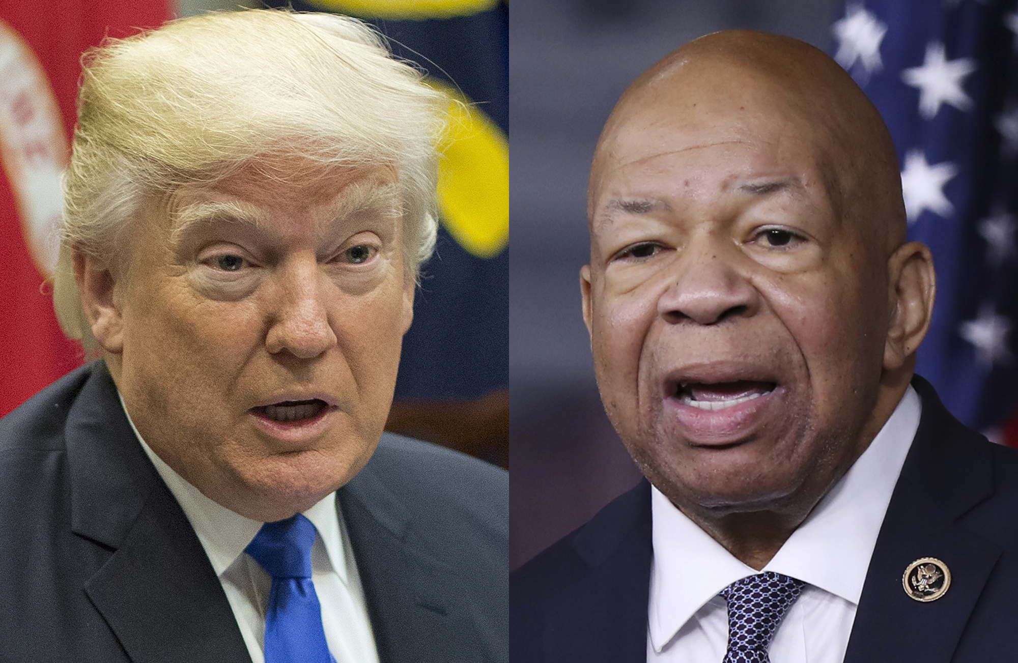Trump defends tweet on break-in at Elijah Cummings house