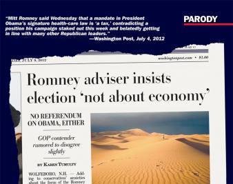 Romney chooses his ambassador to Siberia.