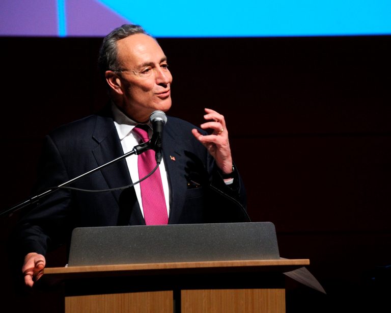 Sen. Chuck Schumer, D-N.Y., said that Republicans and Democrats alike both want to avoid another government shutdown. (Getty images/Ben Gabbe)
