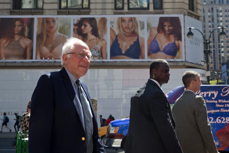 Dr. Paul Song's remark was immediately interpreted as a jab at Hillary Clinton, who Bernie Sanders has repeatedly targeted for her accepting campaign cash from Wall Street. (AP Photo)