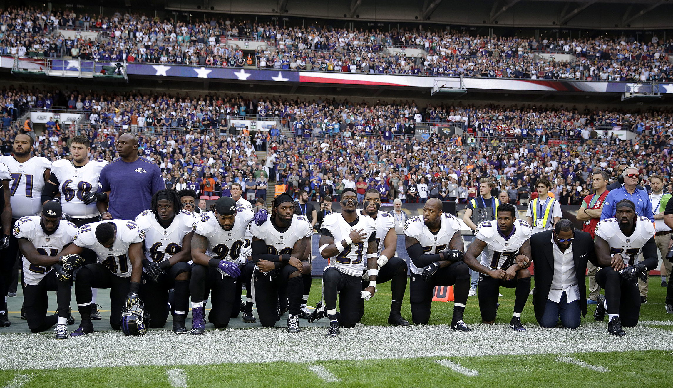 Baltimore Ravens finally admit kneeling protests hurt their attendance
