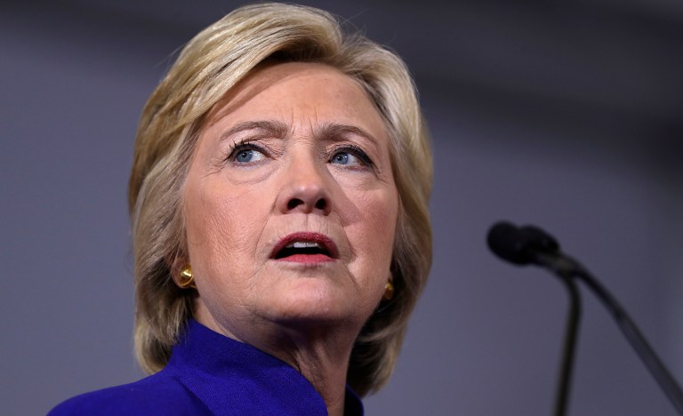 Grand jury subpoenas were used in the process of accessing Clinton's records from her accounts, and also those of people she communicated with, a top FBI official divulged in a court filing. (AP Photo/Matt Rourke)